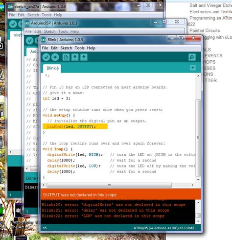 Output Was Not Declared In This Scope Programming Arduino Forum