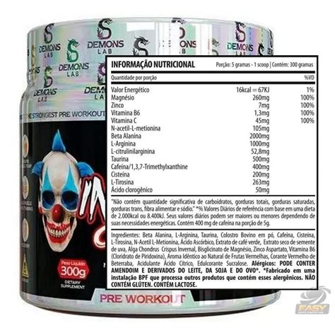 Insane Original 300g Demons Lab Araki Suplementos Atacado