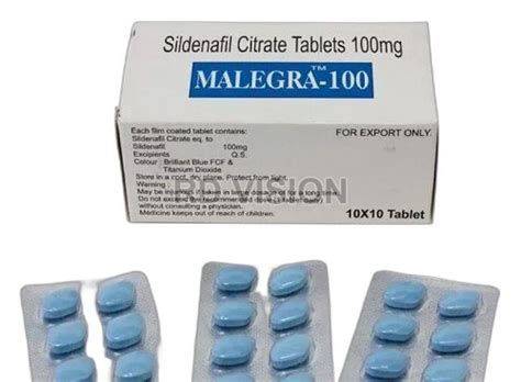 Malegra 100mg Tablets For Erectile Dysfunction Packaging Type