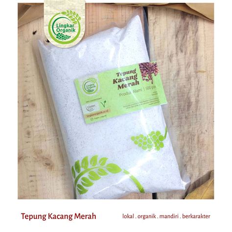 Jual Tepung Kacang Merah Lingkar Organik Tepung Mpasi Gram Shopee