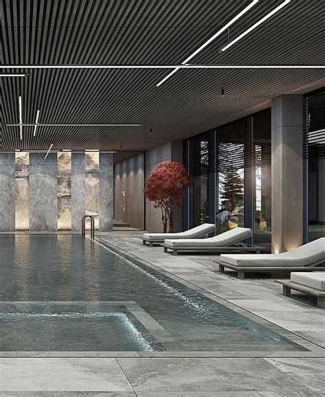 Pin By Literallyyyyy On Est 23 Indoor Pool Design Luxury Pools