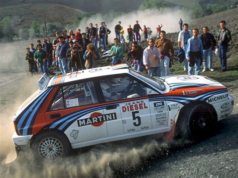 Lendas do WRC Lancia Delta HF Integrale o maior campeão de todos os