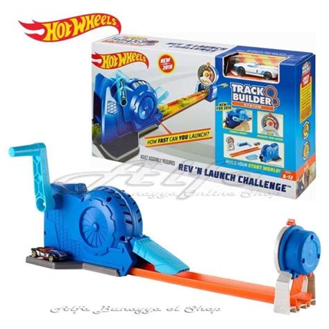 Promo Hot Wheels Rev N Launch Challenge Track Builder Hotwheels Play Set Diskon Di Seller