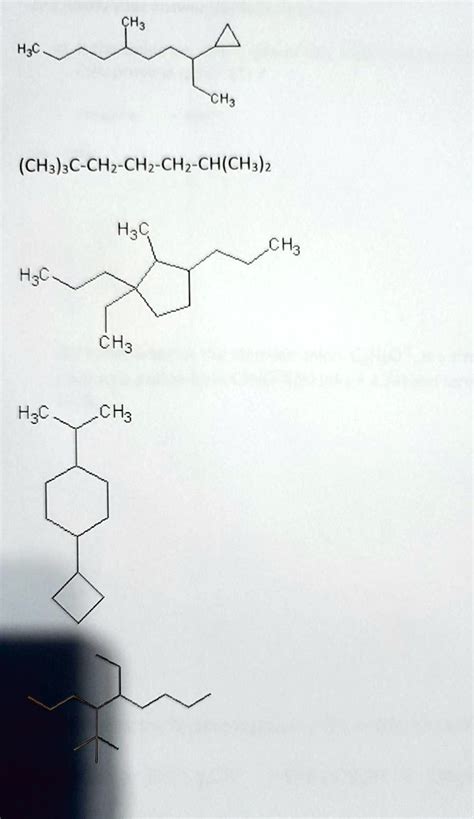 SOLVED Give The Systematic IUPAC Name Of The Following Compounds CH