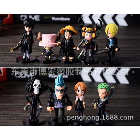 One Piece Team Luffy Character Model (Including 9 characters) | Shopee ...