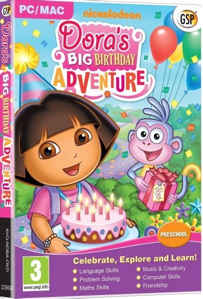 Dora The Explorer Doras Big Birthday Adventure Image At Mighty Ape Nz