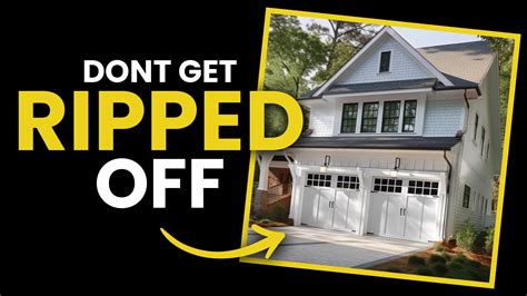 Never Pay Too Much For Your Garage Door Repair Use This Tip To Avoid