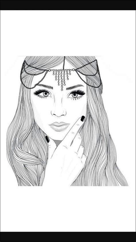 14 Cool De Coloriage De Fille Ado Swag Photos Coloriage