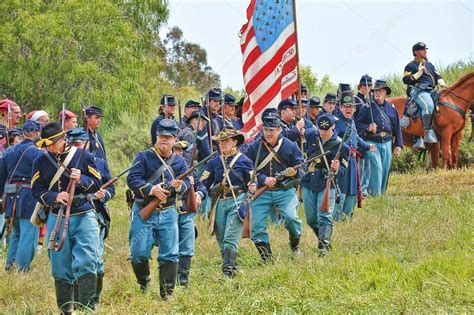 American Civil War reenactment. – Stock Editorial Photo ...