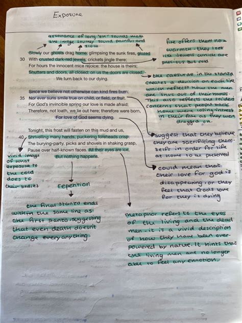 Exposure Analysis In Poem Analysis English Literature Poems