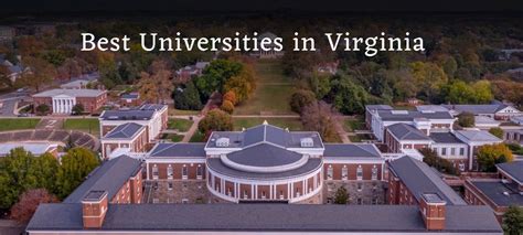 10 Best Colleges in Virginia 2023 - The Explained Post