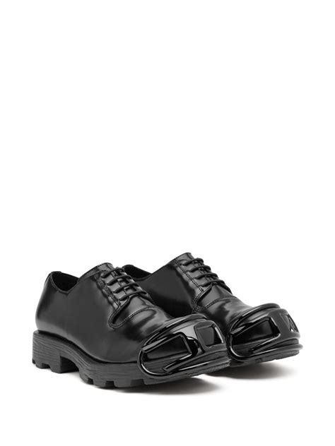 Diesel D Hammer So D Toe Cap Leather Shoes Farfetch