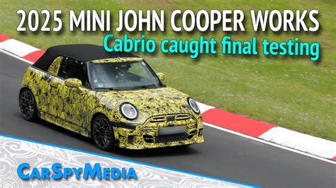 2025 MINI JCW John Cooper Works Cabrio Combustion Engine Prototype