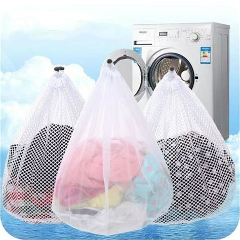 Okaka 3 Pcs Mesh Laundry Bags Mesh Wash Bags Jumbo for College, Dorm ...