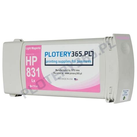 Latex Ink For HP Printers HP831 Latex Light Magenta