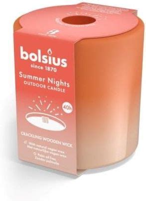 Bolsius Summer Nights Outdoor Wieca W Szkle Kremowa Rednia