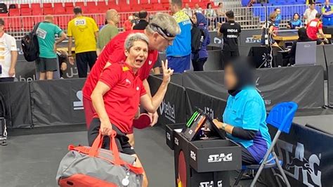 World Veterans Table Tennis Championships 2023 Birte Best Shots