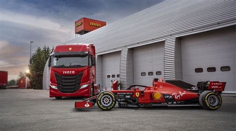 IVECO consegna due IVECO S-Way alla Scuderia Ferrari - Lombardia Truck ...