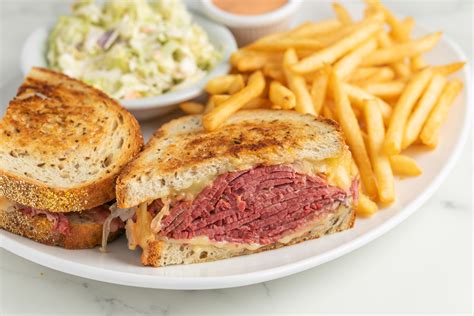 Reuben Sandwich - Lunch/Dinner To Go Menu - The Nosh - Deli in Beverly ...