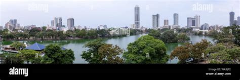 Panoramic Skyline Of Colombo Sri Lanka Stock Photo Alamy