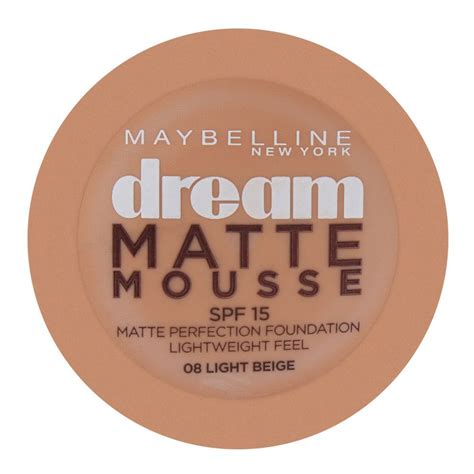 Order Maybelline New York Dream Matte Mousse Foundation 08 Light Beige