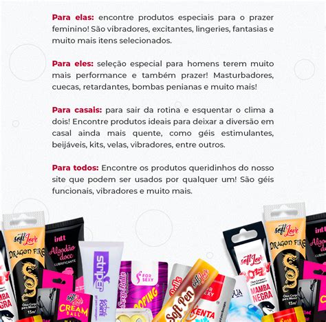 Dica de Produtos Litoral Moda Íntima Litoral Sex Shop