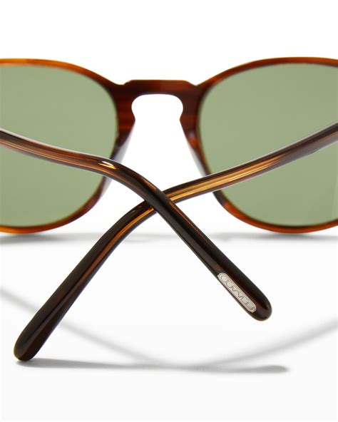 Oliver Peoples Men S Forman L A Round Acetate Sunglasses Neiman Marcus