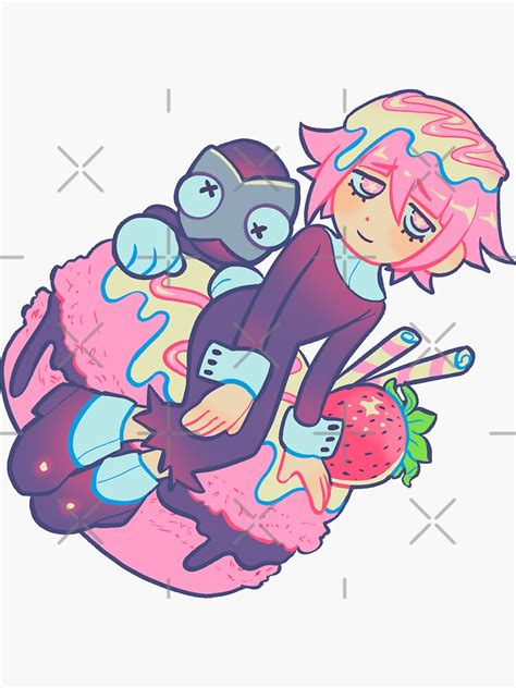 Crona And Ragnarok Macaron Sticker For Sale By Elianaariel Redbubble