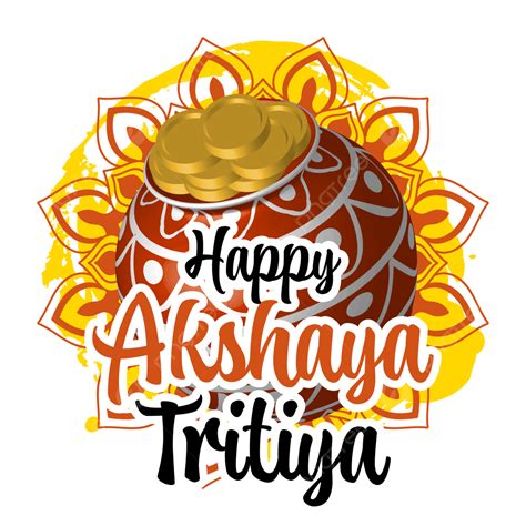 Akshaya Tritiya Vector Art Png Happy Akshaya Tritiya On Background Of