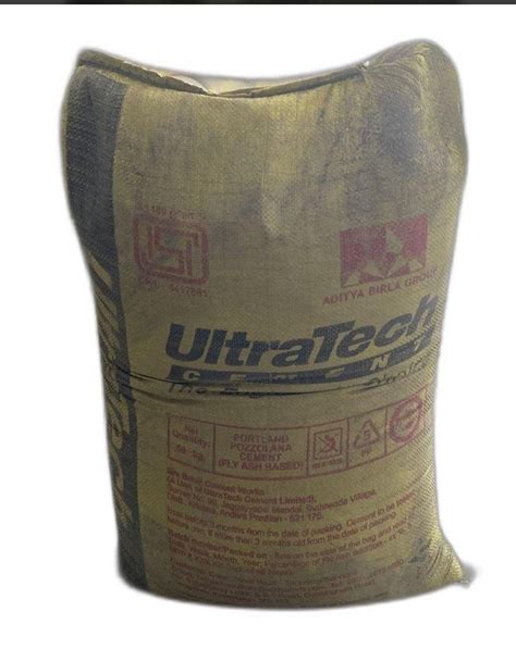 UltraTech PPC 53 Grade Cement At Rs 370 Bag Ultratech Concrete Cement