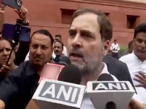 Bjp Condemns Rahul Gandhi For Controversial Lok Sabha Remarks Politics