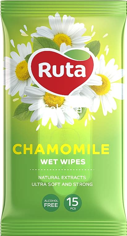 Ruta Selecta Camomile Lingettes Nettoyantes L Extrait De Camomille