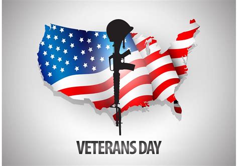 Veteran's Day Vector Background - Download Free Vector Art, Stock ...