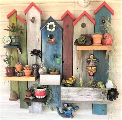 Pin By M Mclachlin On Garden Art Diy Wooden Projects Garden Art Diy