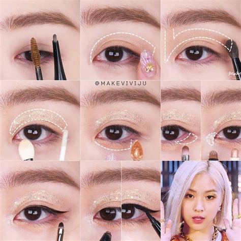 Korean Eye Makeup Guide Maquillaje De Ojos Asi Ticos Maquillaje De