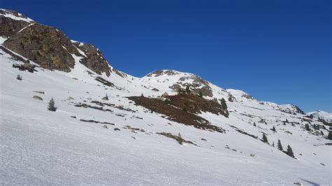 Sentisch Horn 2827m Aktuelle Verhältnisse vom 30 04 2018 auf der