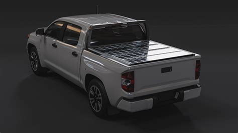 Worksport Terravis Solar Tonneau Cover Truck Bed Power System