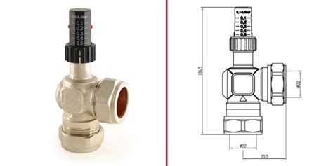 Evolve 22mm Auto Bypass Valve Stop Radiator Hammer West