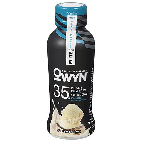 OWYN Protein Shake Vanilla 12 Fl Oz Shop Matherne S Market