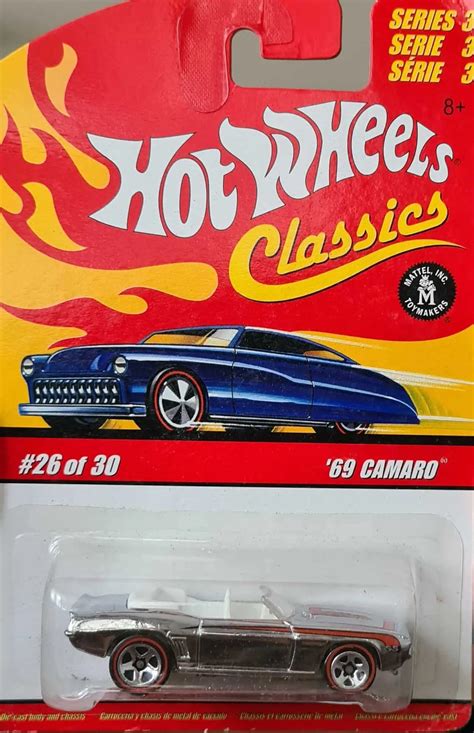Hot Wheels Classics 69 Camaro Universo Hot Wheels