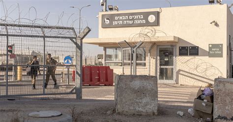 Inside Sde Teiman The Base Where Israel Detains Gazans The New York Times