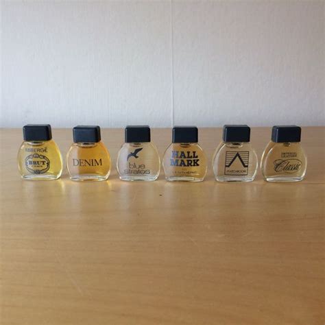 Set Of 6 Vintage Mini Aftershave Samples New And Unused Etsy Uk