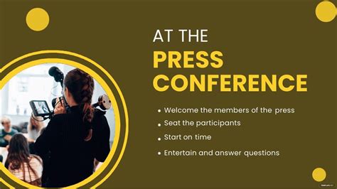 Press Conference Presentation Template in PowerPoint, Google Slides ...