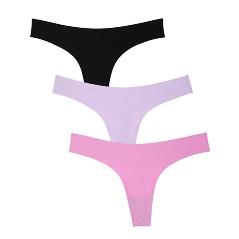 Buy Wealurre 3pc Colors Underwear Briefs Women Thongs