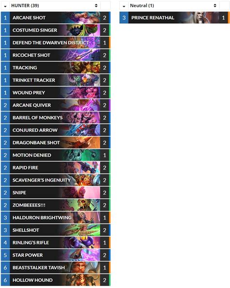 Hearthstone Top Decks On Twitter Wild MonosBzh S 56 Legend XL