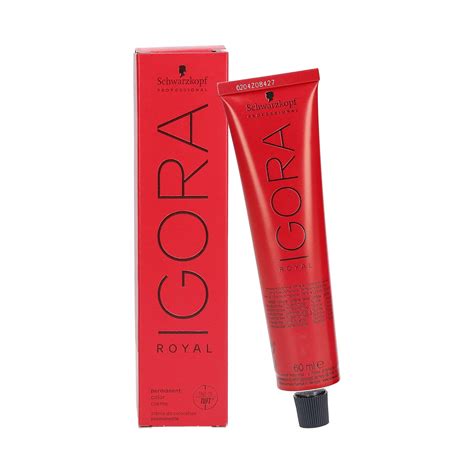 Schwarzkopf Professional Igora Royal Coloración Permanente En Crema 3 0 Castaño Oscuro 21onzas