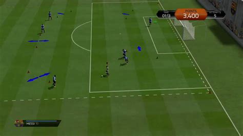 Fifa 14 Skills Gold Dribbling Amazing Messi Ps4 Youtube