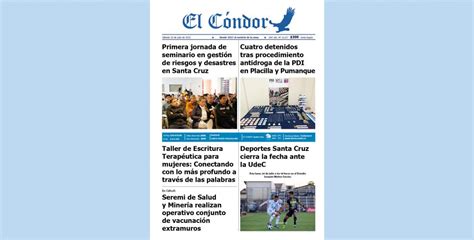 Edici N Digital S Bado Diario El Condor