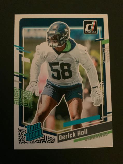 Derick Hall Ungraded Panini Donruss