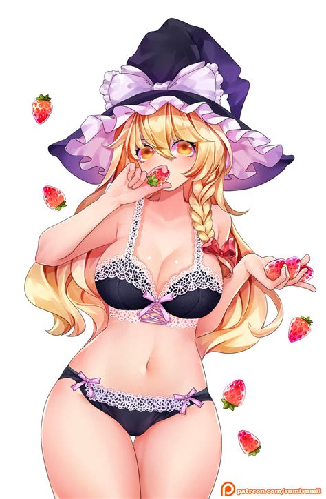 Touhou Marisa Kirisame By Sumisumii Hentai Foundry
